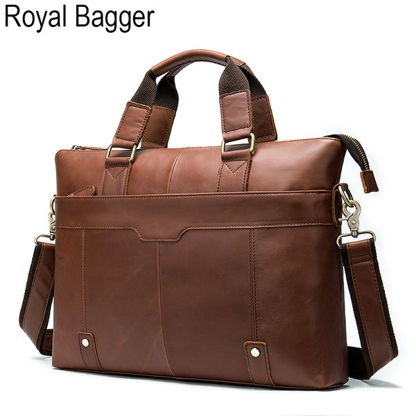 royal bagger lapbriefcase handbag for men genuine cow leather business big shoulder bag casual high capacity outdoor travel
royal bagger lapbriefcase handbag for men genuine cow leather business big shoulder bag casual high capacity outdoor travel