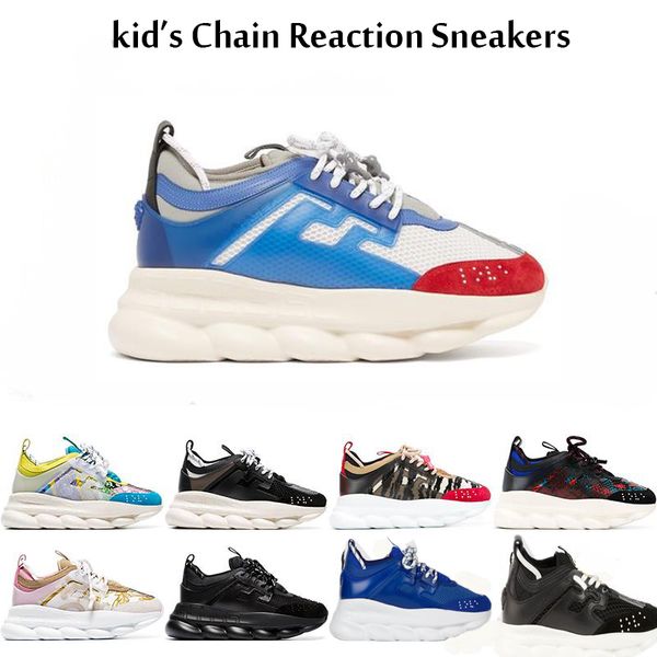 kids chain reaction casual sneakers sport fashion boy girls toddler trainer lightweight link-embossed sole infant shoes 26-35, Black
kids chain reaction casual sneakers sport fashion boy girls toddler trainer lightweight link-embossed sole infant shoes 26-35, Black