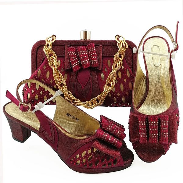 fashionable wine women shoes with rhinestone bowtie style african shoes match purse set for dress mm1102,heel 7cm, Black
fashionable wine women shoes with rhinestone bowtie style african shoes match purse set for dress mm1102,heel 7cm, Black