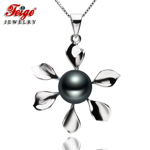fashion flower shaped 925 sterling silver pendant necklace for women 8-9mm black freshwater pearls necklaces fine jewelry feige
fashion flower shaped 925 sterling silver pendant necklace for women 8-9mm black freshwater pearls necklaces fine jewelry feige