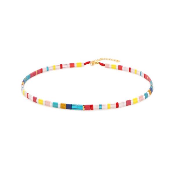 go2boho rainbow necklace women choker bohemian necklaces boho jewelry miyuki tila beads glass fashion collier femme joyas collar, Golden;silver
go2boho rainbow necklace women choker bohemian necklaces boho jewelry miyuki tila beads glass fashion collier femme joyas collar, Golden;silver