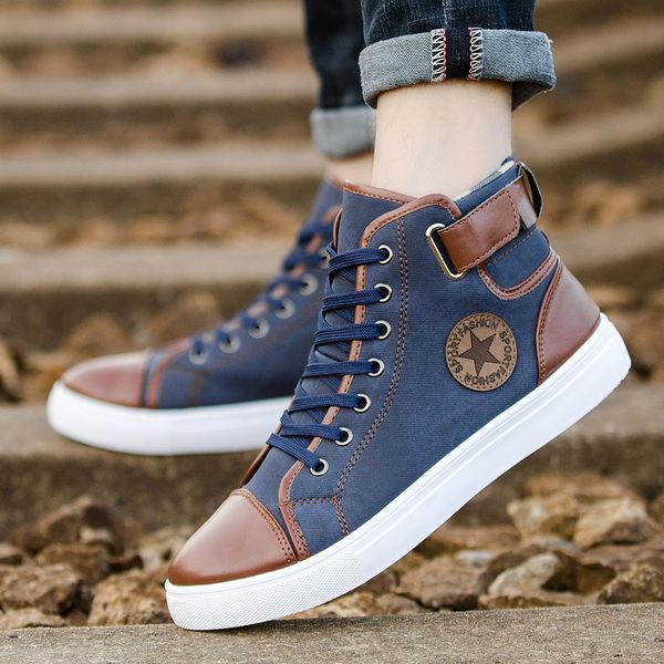goxpacer 2018 men shoes brief casual shoes lace-up flat heel all match fashion men stars casual high-metal plus size, Black
goxpacer 2018 men shoes brief casual shoes lace-up flat heel all match fashion men stars casual high-metal plus size, Black