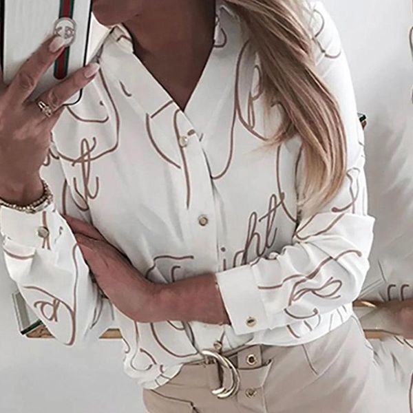 oeak blouse women print shirt 2020 fashion long sleeve slim heart printed turn-down collar pocket blouse blusas mujer de moda, White
oeak blouse women print shirt 2020 fashion long sleeve slim heart printed turn-down collar pocket blouse blusas mujer de moda, White