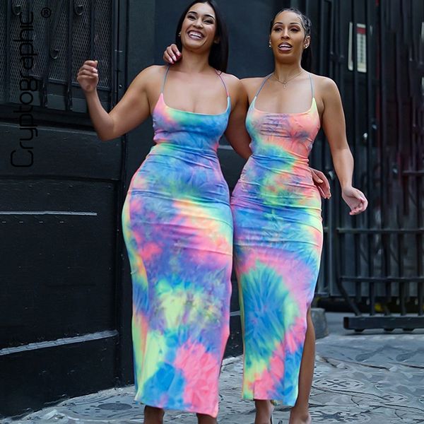 cryptographic fashion tie dye spaghetti strap backless split dress women summer bandage sleeveless long dresses party club, Black;gray
cryptographic fashion tie dye spaghetti strap backless split dress women summer bandage sleeveless long dresses party club, Black;gray