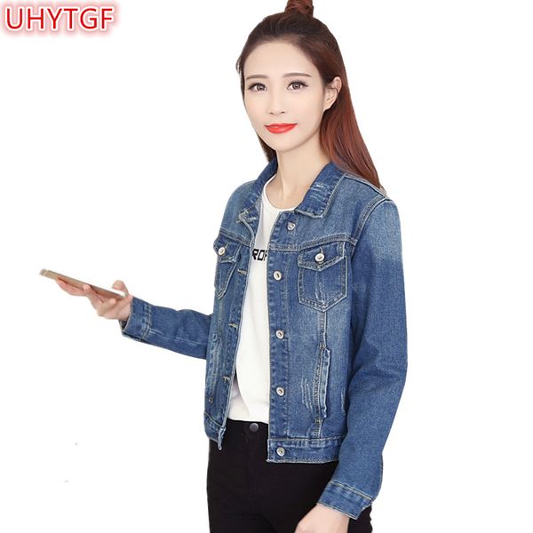 uhytgf long sleeve short denim jacket womens spring autumn coats plus size 4xl slim single-breasted female denim jackets 71, Black;brown
uhytgf long sleeve short denim jacket womens spring autumn coats plus size 4xl slim single-breasted female denim jackets 71, Black;brown