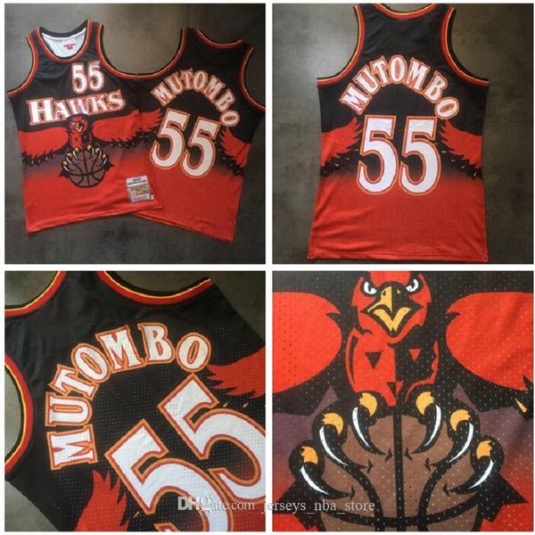 men's basketball atlanta hawk 55 dikembe mutombo mitchell & ness retro swingman black and red jersey and pant 02, Black;red
men's basketball atlanta hawk 55 dikembe mutombo mitchell & ness retro swingman black and red jersey and pant 02, Black;red