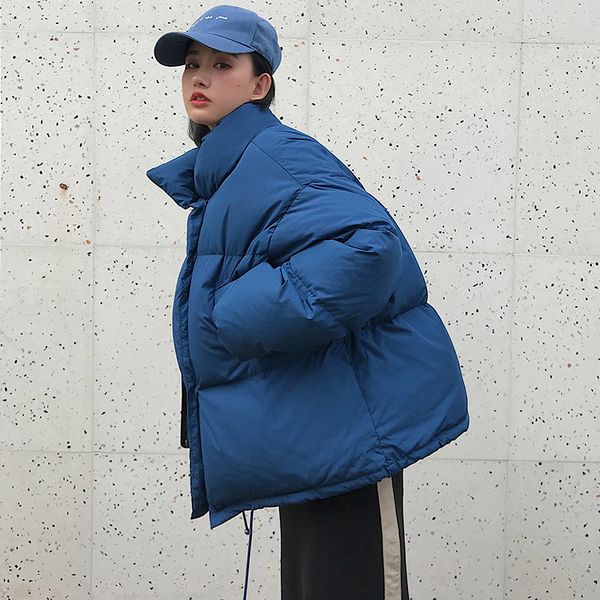 fashion- down jacket women stand collar black white female down coat loose oversize women parka thick jacket clothes 2019
fashion- down jacket women stand collar black white female down coat loose oversize women parka thick jacket clothes 2019