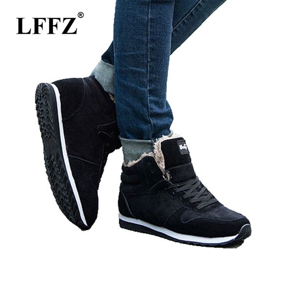 new fashion men snow boots plush super warm boots men work shoes real suede leather lover winter shoes sneakers st13, Black
new fashion men snow boots plush super warm boots men work shoes real suede leather lover winter shoes sneakers st13, Black