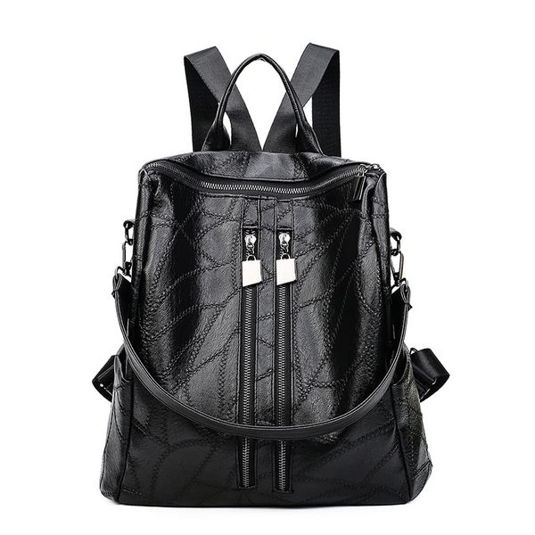 2018 summer new anti skin stitching ladies backpack korean casual double zipper ladies backpack mini backpacks for women
2018 summer new anti skin stitching ladies backpack korean casual double zipper ladies backpack mini backpacks for women