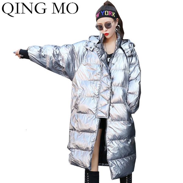 qing mo winter thick warm women parka 2019 women solid casual cotton padded coat wide waisted hooded coat zqy1907, Black
qing mo winter thick warm women parka 2019 women solid casual cotton padded coat wide waisted hooded coat zqy1907, Black