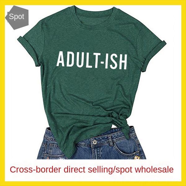 women's ish letter casual loose short-sleeved t-shirt women's ish letter casual loose short-sleeved t-shirt top, White
women's ish letter casual loose short-sleeved t-shirt women's ish letter casual loose short-sleeved t-shirt top, White