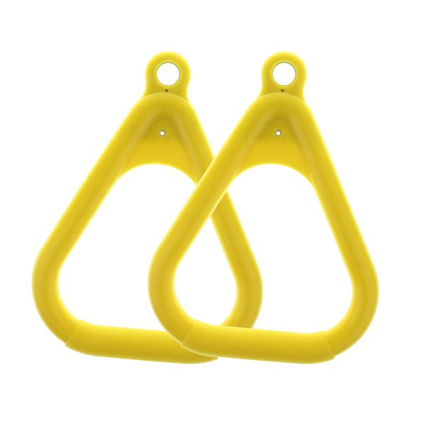 2pcs plastic trapeze rings replacement for kids swingset, playset, gym jungle, gymnastics equipment - yellow
2pcs plastic trapeze rings replacement for kids swingset, playset, gym jungle, gymnastics equipment - yellow