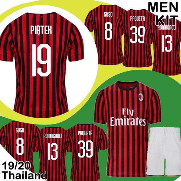 adults kid 2019 2020 ac milan soccer jersey 19 20 uniforms piatek bakayoko borini kessie caldara cutrone calhanoglu football shirt, Black;yellow
adults kid 2019 2020 ac milan soccer jersey 19 20 uniforms piatek bakayoko borini kessie caldara cutrone calhanoglu football shirt, Black;yellow