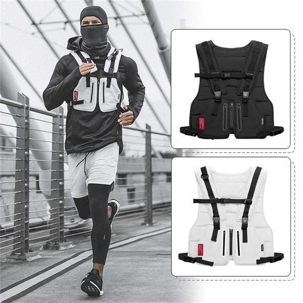 multi-function tactical vest outdoor sports fitness men protective vest dg151, Black;white
multi-function tactical vest outdoor sports fitness men protective vest dg151, Black;white