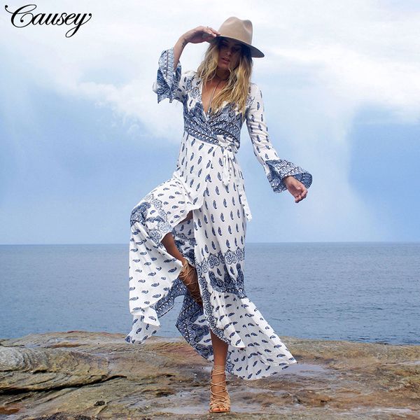 2019 european and american large size womens selling bohemian dress spring and summer beach dress wholesale, Red
2019 european and american large size womens selling bohemian dress spring and summer beach dress wholesale, Red