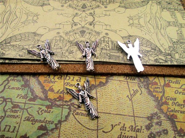 60pcs-- 22*27mm antique silver one side wing angel charms handmade charms pendants jewelry findings, Bronze;silver
60pcs-- 22*27mm antique silver one side wing angel charms handmade charms pendants jewelry findings, Bronze;silver
