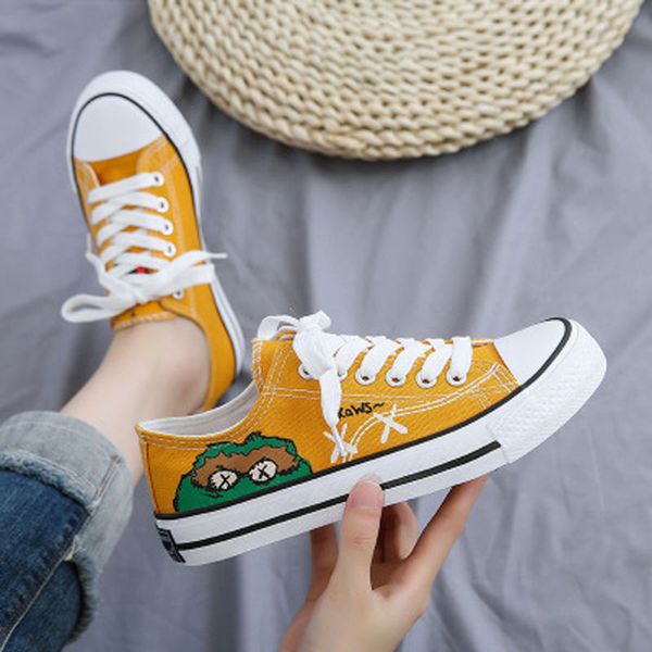 women's shoes 2020 new cartoon hand-painted graffiti canvas shoes fashion web celebrity casual little white, Black
women's shoes 2020 new cartoon hand-painted graffiti canvas shoes fashion web celebrity casual little white, Black