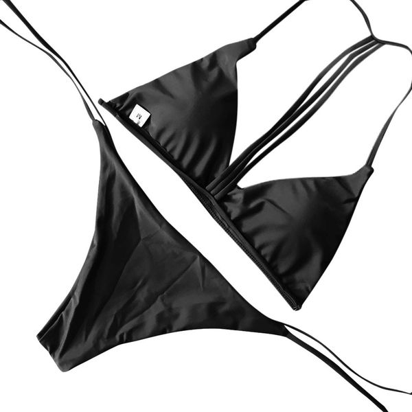 swimsuit 2019 low waist polyester swimsuit female separate women bikini set swimwear push-up padded solid bra beachwear, White;black
swimsuit 2019 low waist polyester swimsuit female separate women bikini set swimwear push-up padded solid bra beachwear, White;black