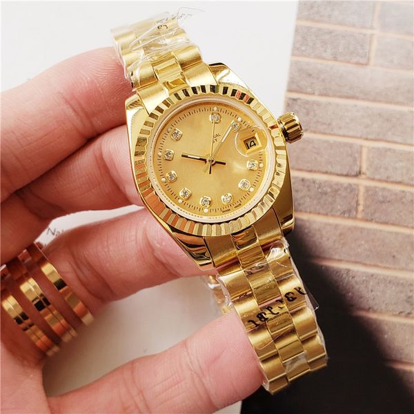 gold 28mm 31mm 36mm rhinestone stainless steel ladies watch automatic mechanical luxury dress women's watches fashion women, Slivery;brown
gold 28mm 31mm 36mm rhinestone stainless steel ladies watch automatic mechanical luxury dress women's watches fashion women, Slivery;brown