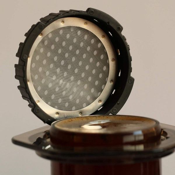 2 coffee metal filter - reusable stainless steel filter for aeropress coffee maker coffee filters
2 coffee metal filter - reusable stainless steel filter for aeropress coffee maker coffee filters