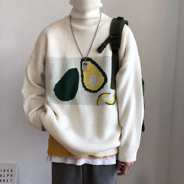 winter thick turtleneck sweater men's warm fashion casual knitted pullover men loose knitting sweaters male sweter clothes -2xl, White;black
winter thick turtleneck sweater men's warm fashion casual knitted pullover men loose knitting sweaters male sweter clothes -2xl, White;black
