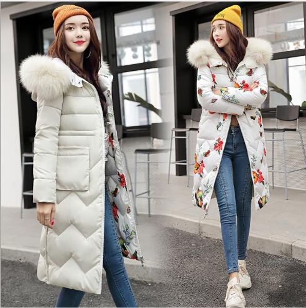 women winter coats long cotton fashion big fur hooded jackets thick warm winter parkas female overcoat women down coat fr3002, Black
women winter coats long cotton fashion big fur hooded jackets thick warm winter parkas female overcoat women down coat fr3002, Black
