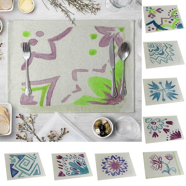 42x32cm цветок листья рисования белье коврик кухни обеденный стол коврики placemat декор
42x32cm цветок листья рисования белье коврик кухни обеденный стол коврики placemat декор