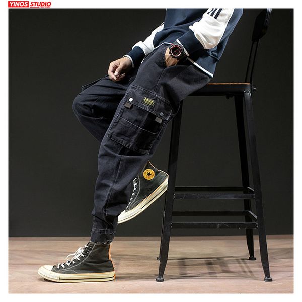 dropshipping mens japanese pocket loose solid overalls pants male baggy cargo harem pants autumn men streetwear causal, Black
dropshipping mens japanese pocket loose solid overalls pants male baggy cargo harem pants autumn men streetwear causal, Black
