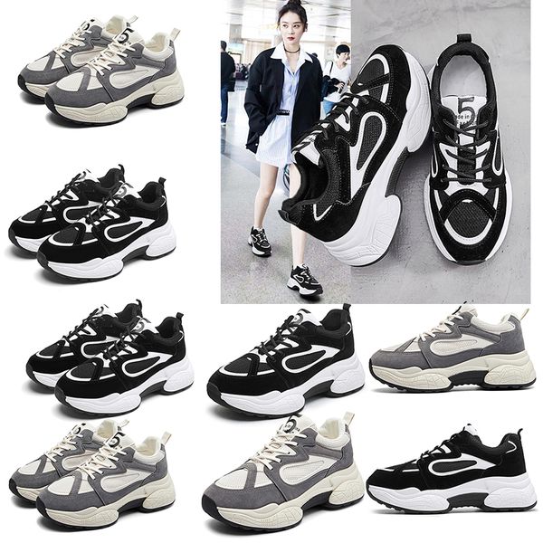 triple white black grey color women running shoes mesh comfortable breathable sports fashion designer sneakers size 35-40
triple white black grey color women running shoes mesh comfortable breathable sports fashion designer sneakers size 35-40