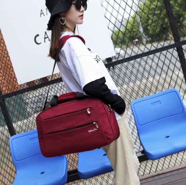 dhl50pcs women men nylon large capacity double zipper foldable small travel luggage sport bag mix color size 41*19*27cm
dhl50pcs women men nylon large capacity double zipper foldable small travel luggage sport bag mix color size 41*19*27cm
