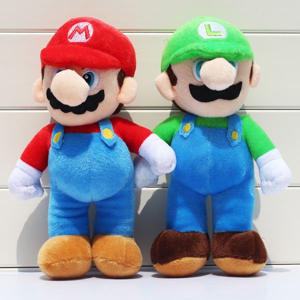 2pcs / lot 25см super mario bros плюшевые игрушки марио луги фаршированные куклы игрушки подарков для детей y200703
2pcs / lot 25см super mario bros плюшевые игрушки марио луги фаршированные куклы игрушки подарков для детей y200703