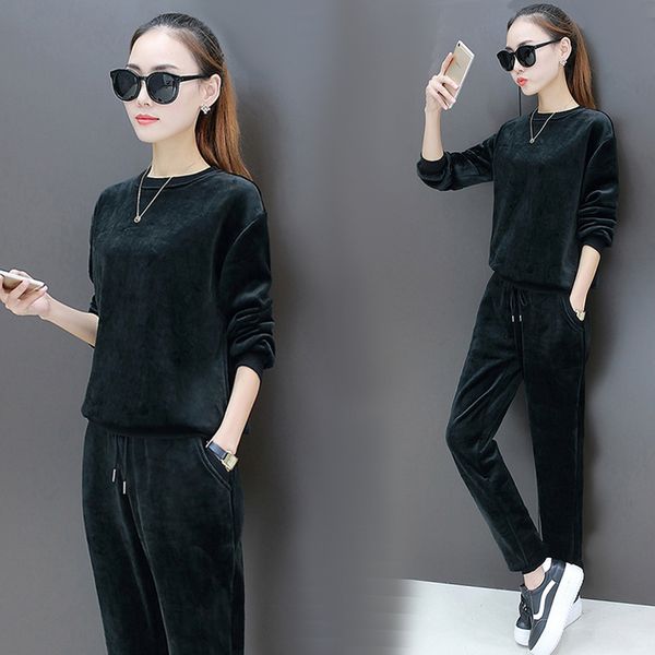 winter thick velour women sport suit tracksuit fleece warm coat sweatshirt+sweatpant casual jogger running outfit set sportswear, Black;blue
winter thick velour women sport suit tracksuit fleece warm coat sweatshirt+sweatpant casual jogger running outfit set sportswear, Black;blue