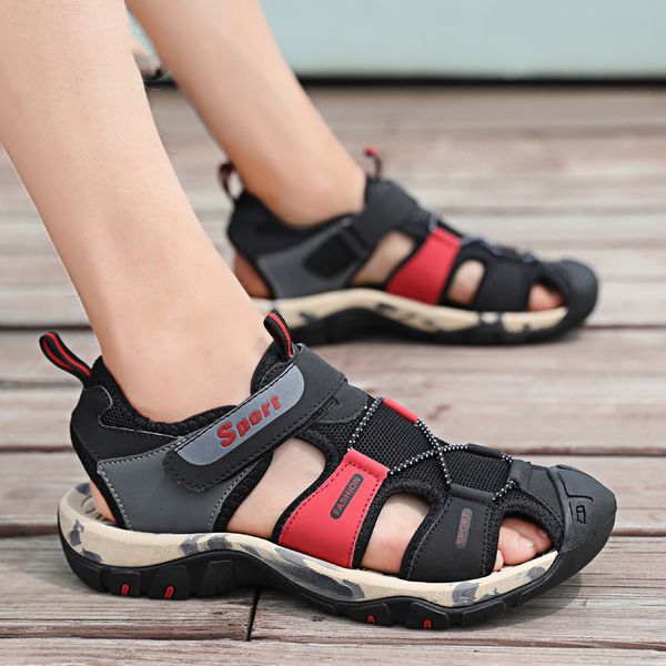 new sandalia male casual flip flops sandals shoes hiking pu leather men professional summer bicycle shoes slippers outdoor, Black
new sandalia male casual flip flops sandals shoes hiking pu leather men professional summer bicycle shoes slippers outdoor, Black