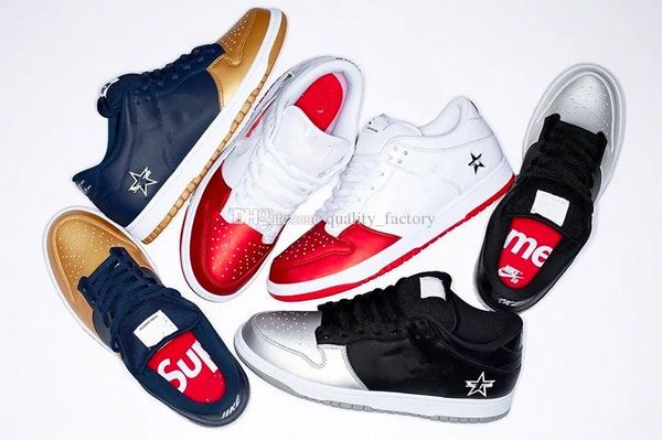 a sb dunk low white red navy gold sliver black skateboard style sb designers mens womans sneakers outdoor training shoes with box
a sb dunk low white red navy gold sliver black skateboard style sb designers mens womans sneakers outdoor training shoes with box