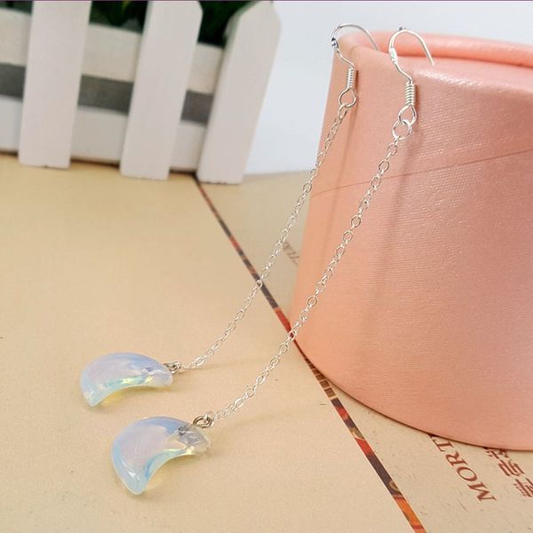 wholesale 10 pairs classic style silver plated crescent moon opalite opal dangle earrings for women charm jewelry
wholesale 10 pairs classic style silver plated crescent moon opalite opal dangle earrings for women charm jewelry