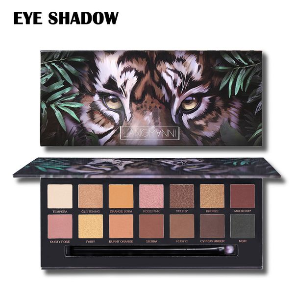 14 colors matte shimmer eyeshadow palette smooth lasting makeup kit charming ---ms 
14 colors matte shimmer eyeshadow palette smooth lasting makeup kit charming ---ms