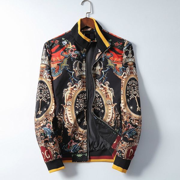 2019 luxury mens designer jackets mens designer winter coats stand collar outerwear floral print casual mens jacket black zipper size m-3xl, Black;brown
2019 luxury mens designer jackets mens designer winter coats stand collar outerwear floral print casual mens jacket black zipper size m-3xl, Black;brown