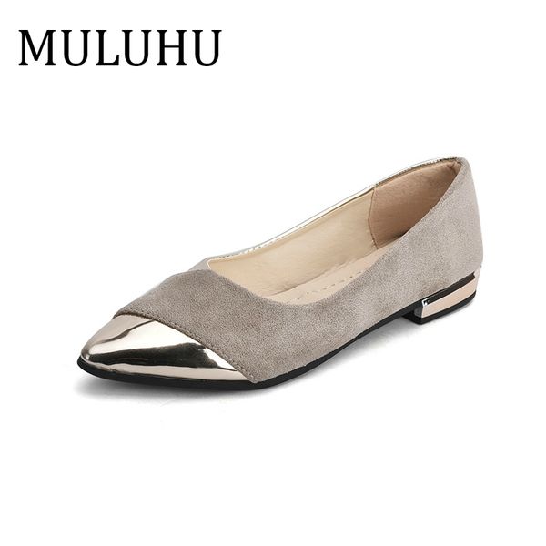 muluhu 2019 spring new woman flat bottom shoes pointed toe comfortable shallow spelling color women's fashion single shoe, Black
muluhu 2019 spring new woman flat bottom shoes pointed toe comfortable shallow spelling color women's fashion single shoe, Black