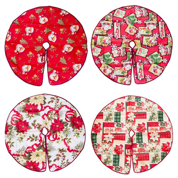 red santa claus snowflake flower christmas tree skirt aprons home xmas new year decor festival party decoration 62304
red santa claus snowflake flower christmas tree skirt aprons home xmas new year decor festival party decoration 62304