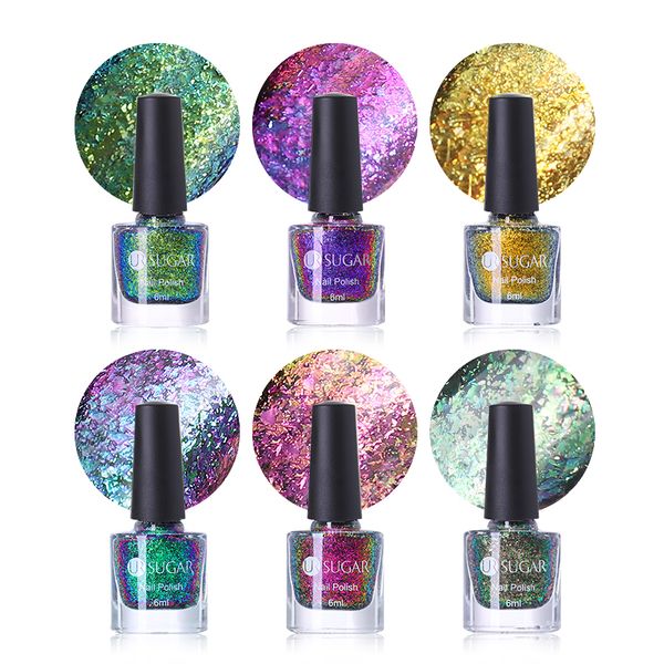 ur sugar 6ml sequins nail polish chameleon glitter nail art lacquer manicure diy design
ur sugar 6ml sequins nail polish chameleon glitter nail art lacquer manicure diy design