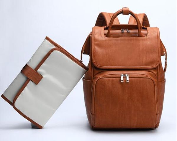 new fashion pu leather baby diaper bag backpack maternity changing pad stroller straps baby bags waterproof
new fashion pu leather baby diaper bag backpack maternity changing pad stroller straps baby bags waterproof