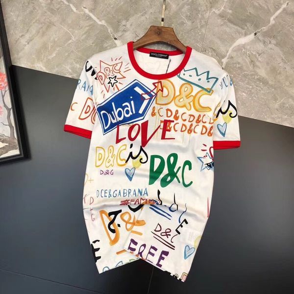 2019 dg new european and american men 039 cotton crown t hirt men 039 hort leeved ro e printed t hirt 222
2019 dg new european and american men 039 cotton crown t hirt men 039 hort leeved ro e printed t hirt 222