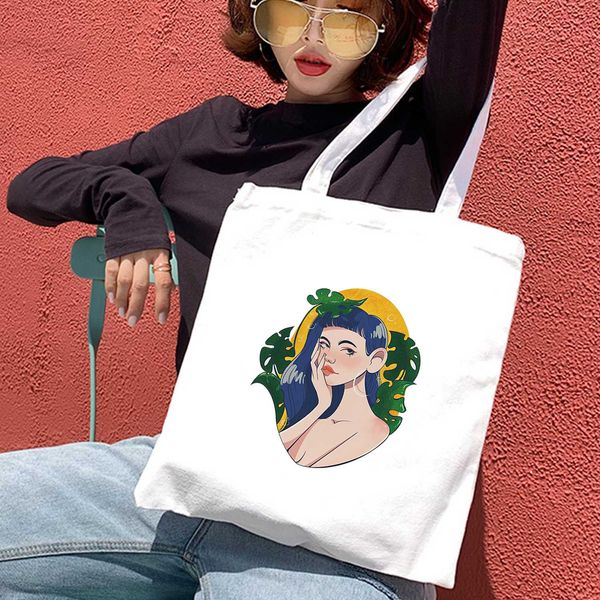 character cartoon print creative reusable shopping bag fashion women canvas tote bags eco bag shopper shoulder bags casual
character cartoon print creative reusable shopping bag fashion women canvas tote bags eco bag shopper shoulder bags casual