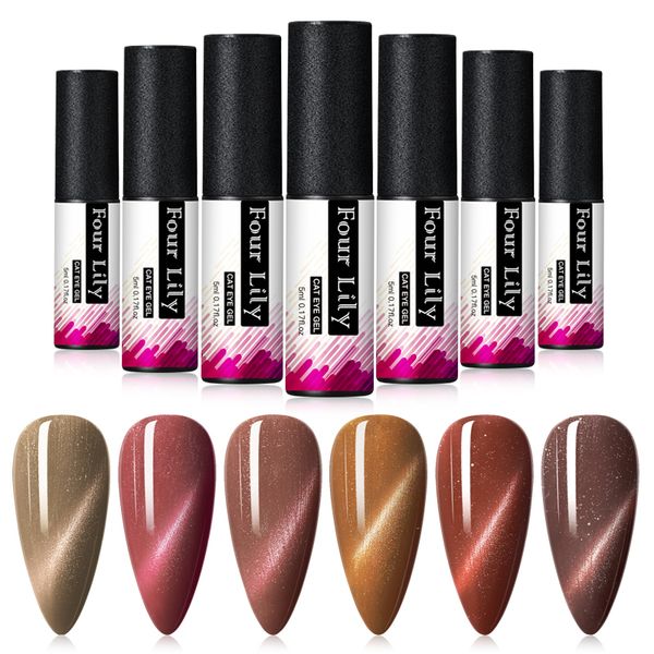 four lily nail gel cat eyes gel nail polish uv led long last hybrid varnish paint gellak lucky lacquer nails polish, Red;pink
four lily nail gel cat eyes gel nail polish uv led long last hybrid varnish paint gellak lucky lacquer nails polish, Red;pink
