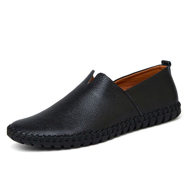 mens shoes casual summer men loafers genuine leather moccasins comfy breathable slip on boat shoes men, Black
mens shoes casual summer men loafers genuine leather moccasins comfy breathable slip on boat shoes men, Black
