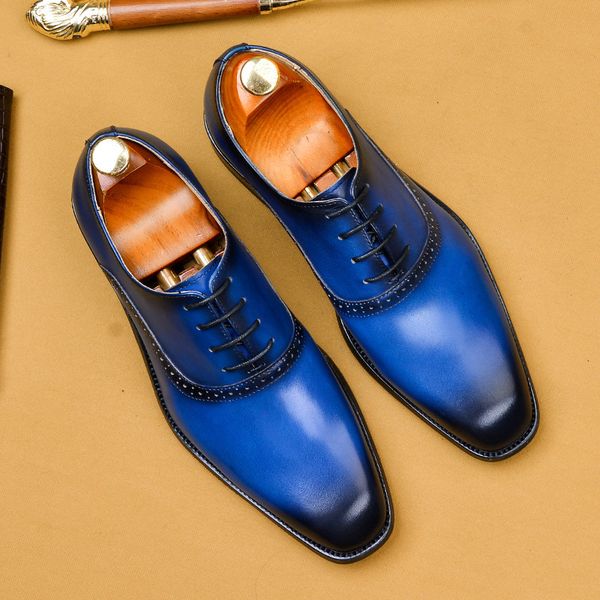 dress shoes men's formal business leather british full-grain work custom, Black
dress shoes men's formal business leather british full-grain work custom, Black