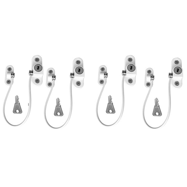 4 pcs baby window locks stainless child window restrictor infant security lock kids prevent children falling window lock
4 pcs baby window locks stainless child window restrictor infant security lock kids prevent children falling window lock