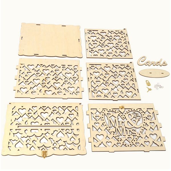 patimate diy wooden wedding card box with lock rustic wedding decoration mr mrs wedding favor gifts anniversary party supplies
patimate diy wooden wedding card box with lock rustic wedding decoration mr mrs wedding favor gifts anniversary party supplies