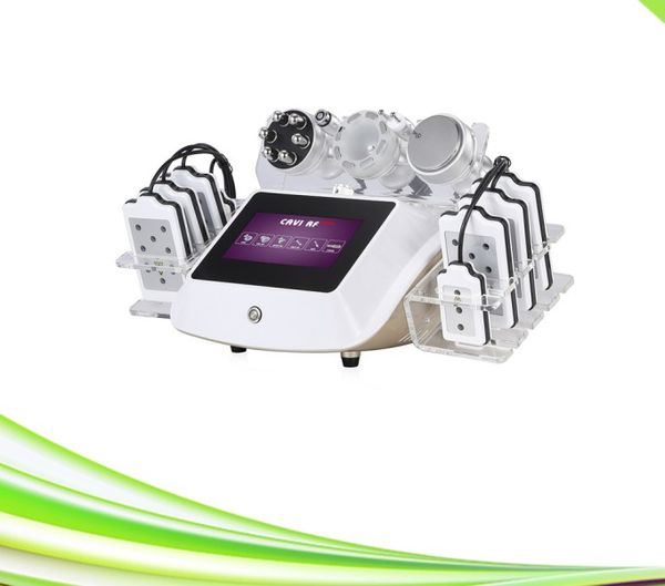 6 in 1 salon spa laser lipo slim shape lipo laser pads laser lipo cavitation machine