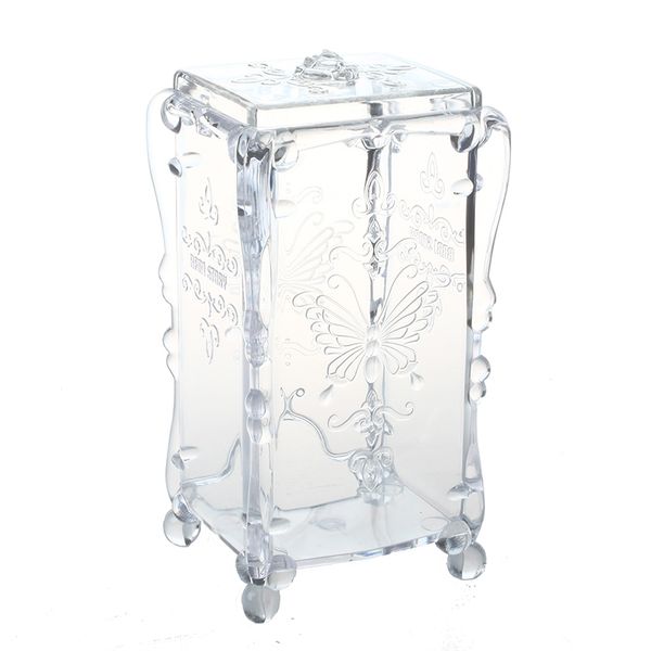 swab organizer cotton pad box jewelry box jewelry cosmetic case acrylic